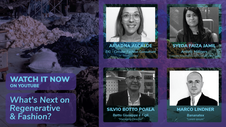 Roundtable. What's Next on Regenerative Initiatives and Fashion Industry